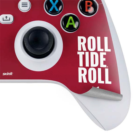 University of Alabama Roll Tide Roll Xbox Series S Controller Skin